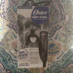 #8738 Oster Calm Trims Pro Pet Trimmer Dog Grooming Clippers Tested Working